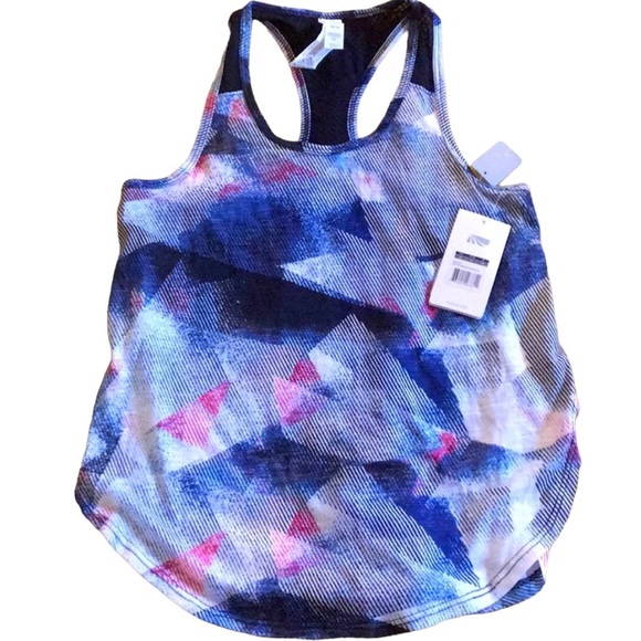 Marika Tops - NWT Marika Multicolored Racerback Sports Top